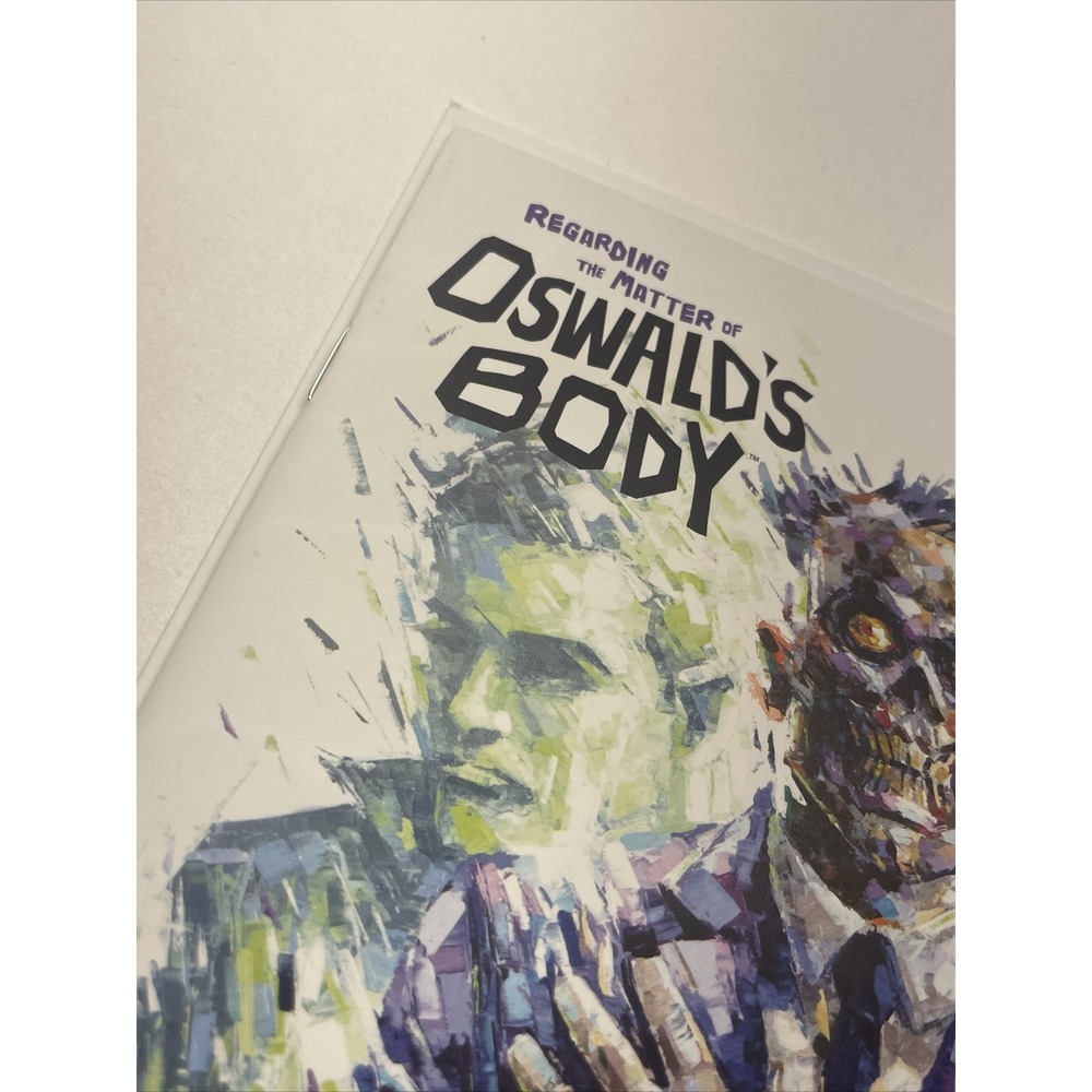 Regarding The Matter Of Oswald's Body # 1 - ComicTom101 - Desjardins Variant - Picture 5 of 11